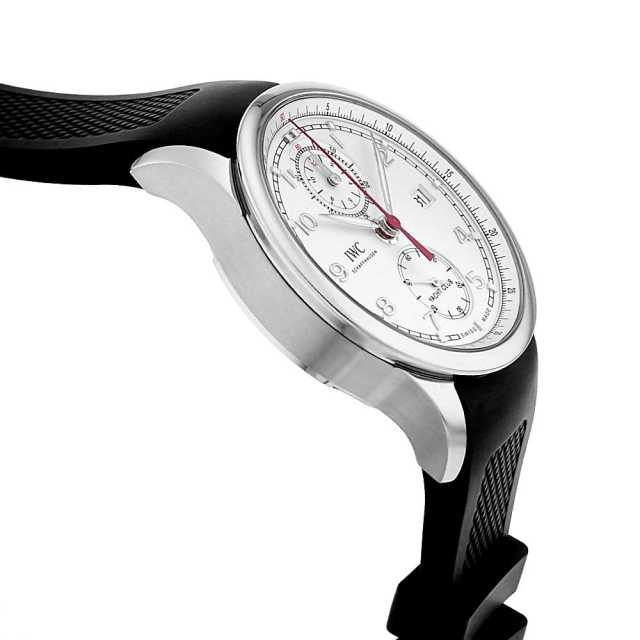IW390502 ホワイト IWC ポルトギーゼ ヨットクラブ クロノグラフ 中古