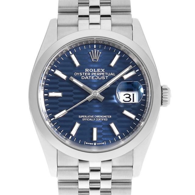 126200 ブルー ROLEX（ロレックス）デイトジャスト36 中古 | 東京  