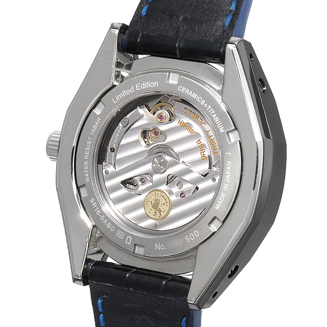 グランドセイコー GMT ブラックセラミック リミテッド SBGE039 中古 メンズ