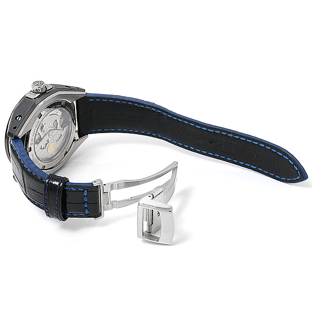 グランドセイコー GMT ブラックセラミック リミテッド SBGE039 中古 メンズ