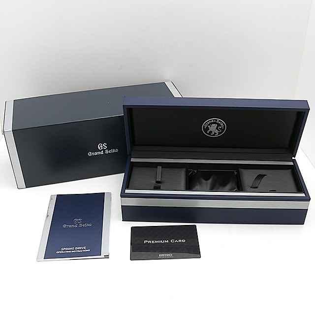 グランドセイコー GMT ブラックセラミック リミテッド SBGE039 中古 メンズ