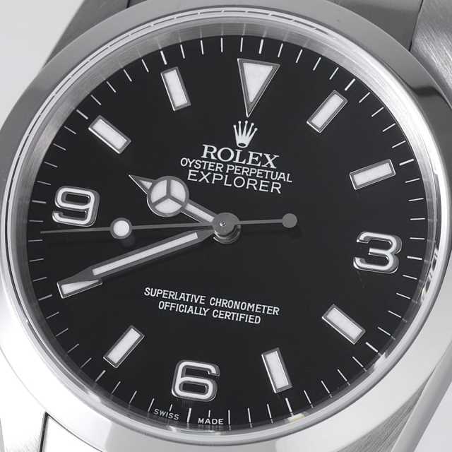 14270 ブラック ROLEX（ロレックス）エクスプローラーI 中古
