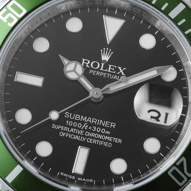 ロレックス サブマリーナ 16610LV メンズ 中古