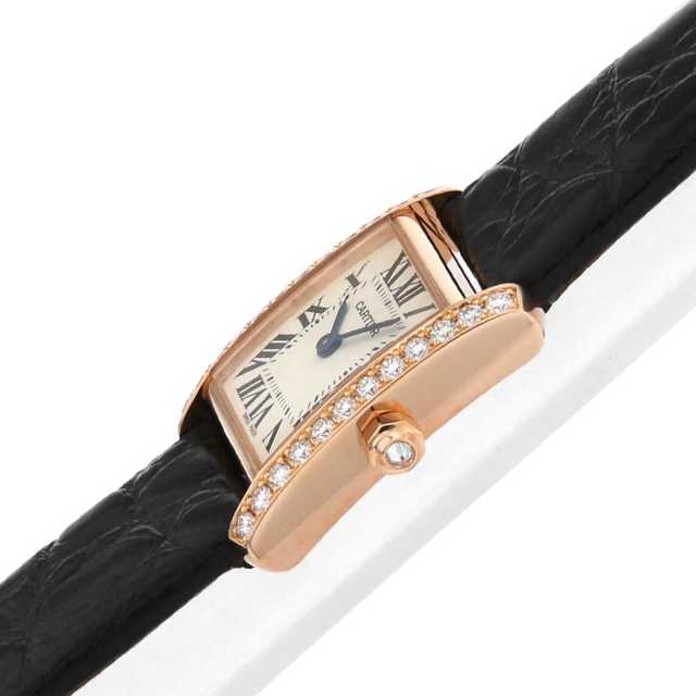 カルティエ タンクフランセーズ WE104531 レディース 中古