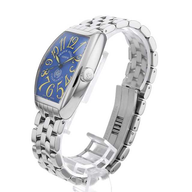 フランクミュラー カサブランカ 5850H CASA AC メンズ 中古 腕時計 5850H CASA AC ブルー FRANCK MULLER（フランクミュラー）カサブランカ