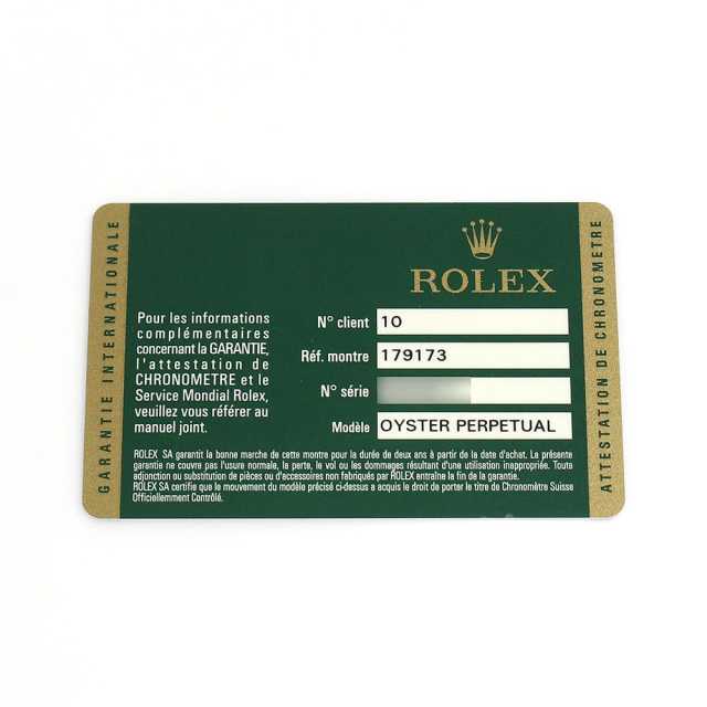 ロレックス デイトジャスト 179173G レディース 中古