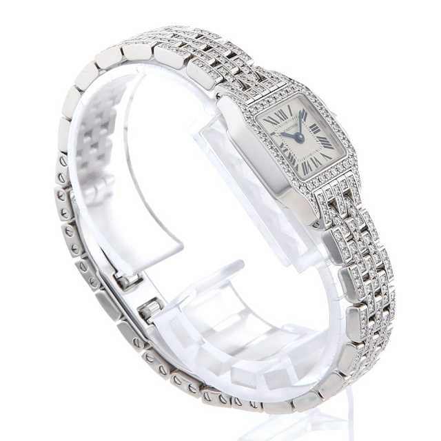 WF9005YA アイボリー Cartier（カルティエ）ミニサントス ドゥモワゼル