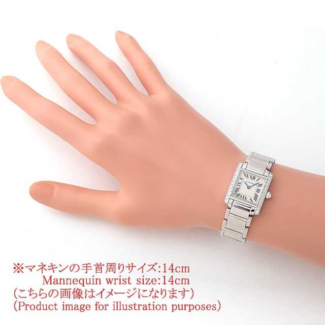 カルティエ タンクフランセーズ WE1002S3 レディース 中古