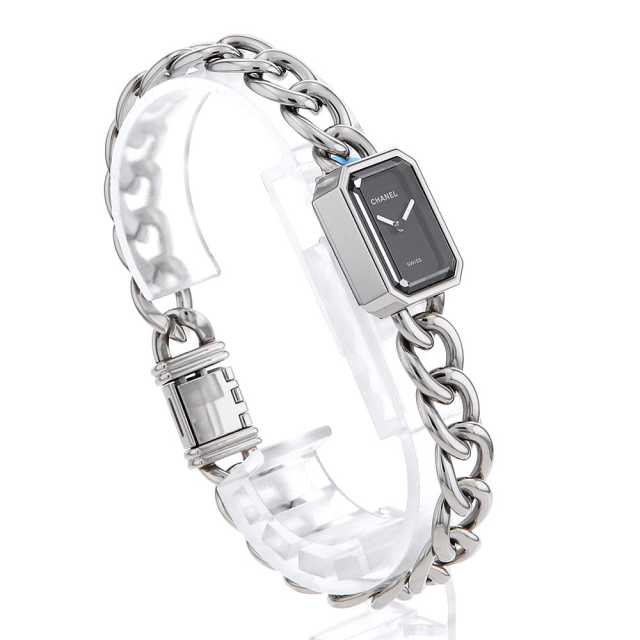 H7019 ブラック CHANEL（シャネル）プルミエール メタル チェーン 中古