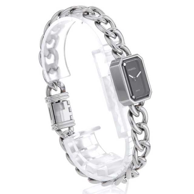 H7019 ブラック CHANEL（シャネル）プルミエール メタル チェーン 中古