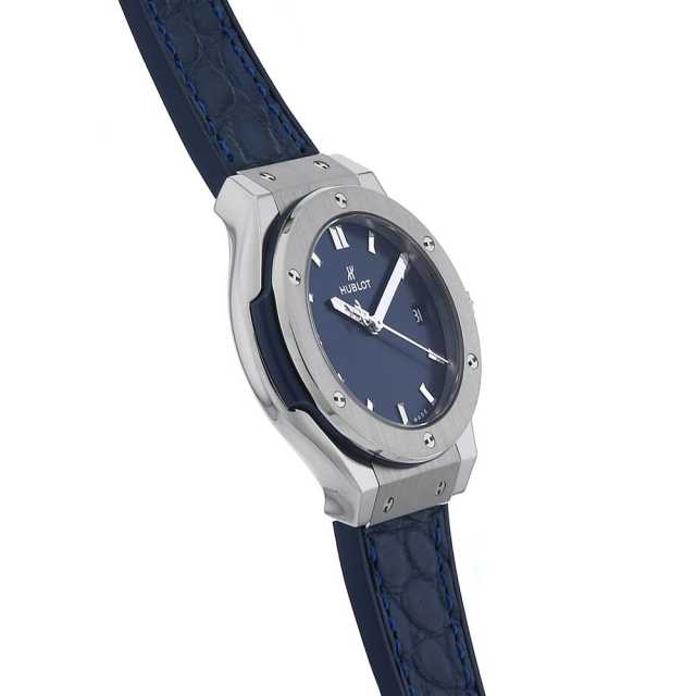 581.NX.7170.LR ブルー HUBLOT（ウブロ）クラシックフュージョン