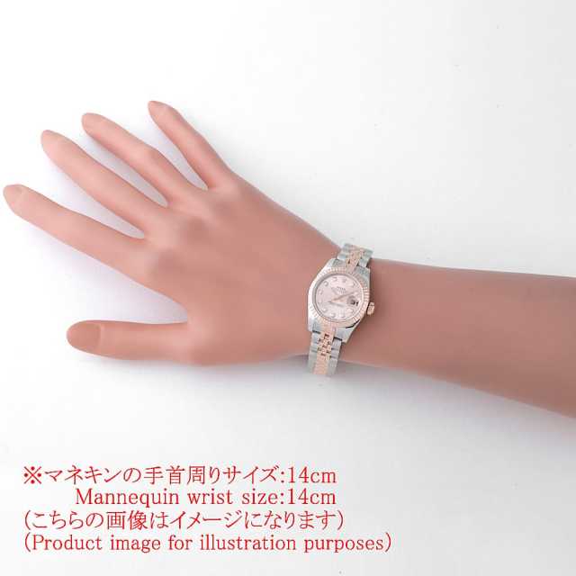 179171G ピンク ROLEX（ロレックス）デイトジャスト 10Pダイヤ 中古