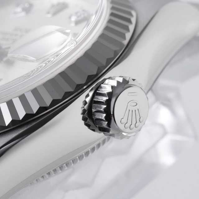 69174G シルバー ROLEX（ロレックス）デイトジャスト 10Pダイヤ 中古