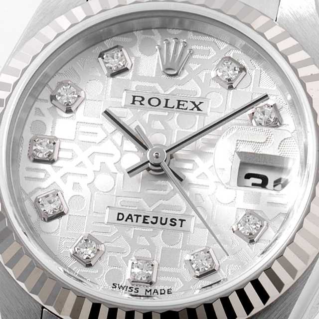 ROLEX ロレックス　デイトジャスト シルバー　オーバーホール済 79174G シルバー ROLEX（ロレックス）デイトジャスト 10Pダイヤ 中古