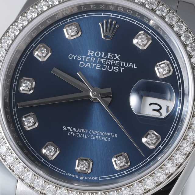 ロレックス デイトジャスト 126284RBR メンズ 中古