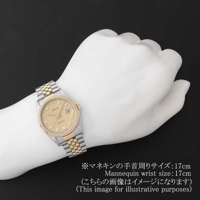 ROLEX Datejust 16233G Men's Used