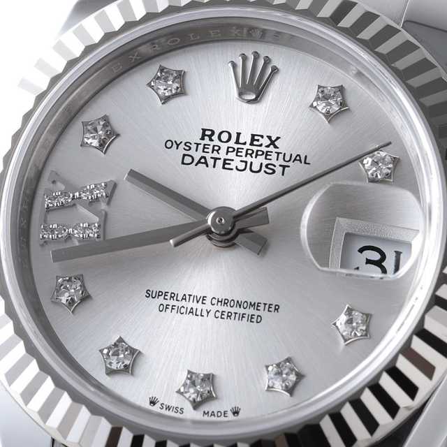 279174G シルバー ROLEX（ロレックス）デイトジャスト IXダイヤ 9P