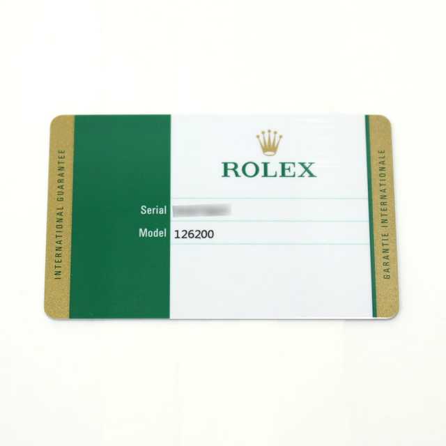 ロレックス デイトジャスト 126200 メンズ 中古