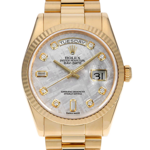 ロレックス デイデイト 118238A METEO メンズ 中古