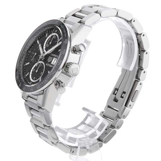 CV201AJ.BA0715 ブラック TAG Heuer（タグホイヤー）カレラ クロノ