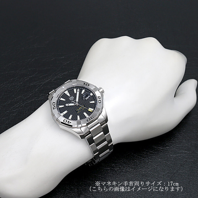 WAY2010.BA0927 ブラック TAG Heuer（タグホイヤー）アクアレーサー 