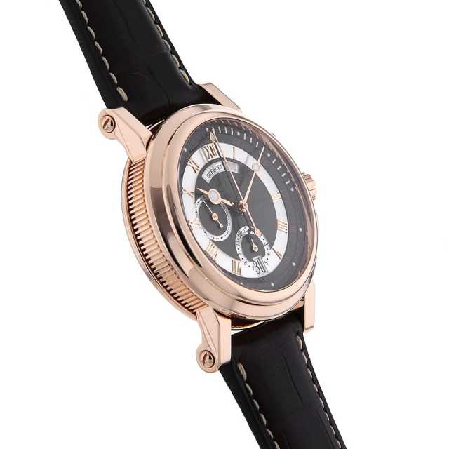 5827BR/Z2/5ZU グレー Breguet（ブレゲ）マリーンII クロノグラフ 中古