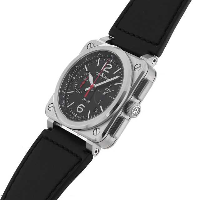 BELL&ROSS BR0394-BLC-ST/SCA Men's Used