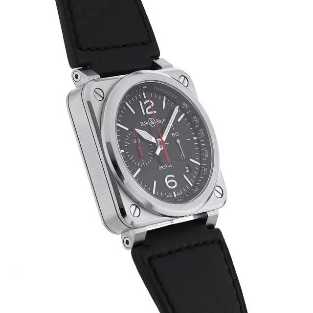 BELL&ROSS BR0394-BLC-ST/SCA Men's Used