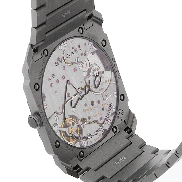 Octo Finissimo Automatic Tadao Ando x BVLGARI Japan Limited Edition 200 pieces 103245 Sub-image 2