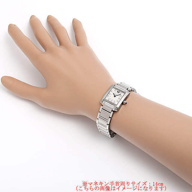 カルティエ タンクフランセーズ WE110006 レディース 中古