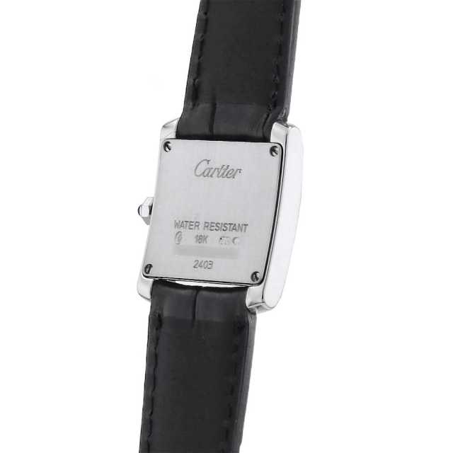 W5001256 アイボリー Cartier（カルティエ）タンクフランセーズSM 中古