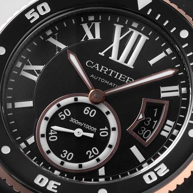 【保証書付】Cartier カリブル ドゥ カルティエ ダイバー 黒文字盤 カルティエ(Cartier) カリブル ドゥ カルティエ ダイバー