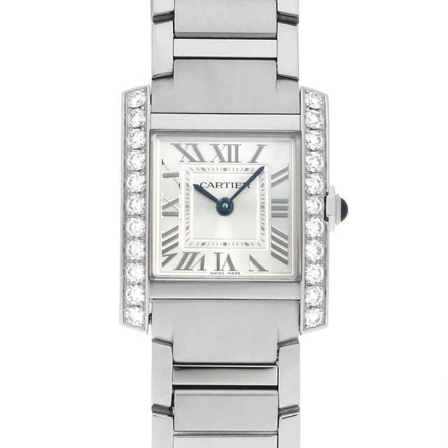 カルティエ タンクフランセーズ W4TA0020 レディース 中古