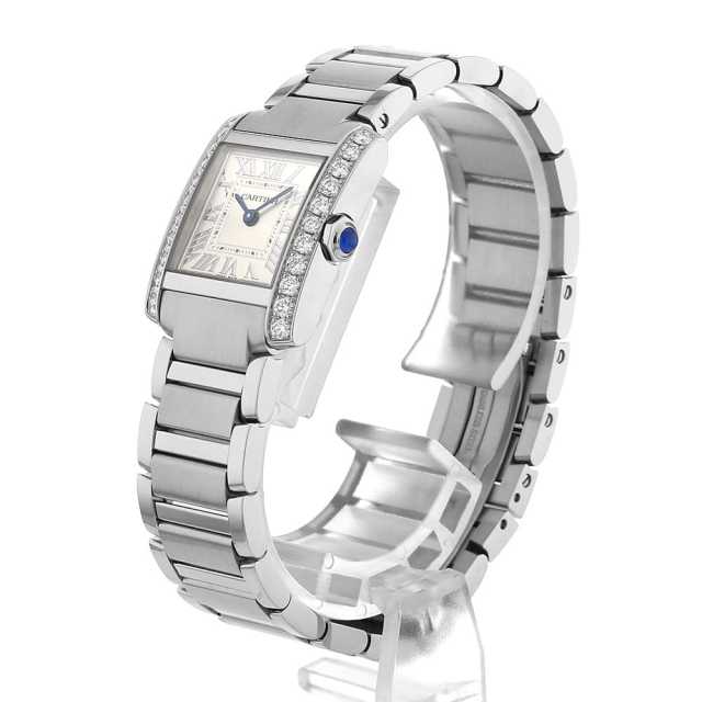 カルティエ タンクフランセーズ W4TA0020 レディース 中古