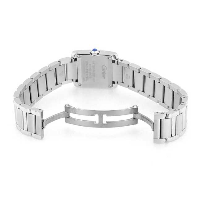 カルティエ タンクフランセーズ W4TA0020 レディース 中古