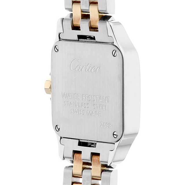 W25066Z6 アイボリー Cartier（カルティエ）サントス ドゥモワゼル SM  
