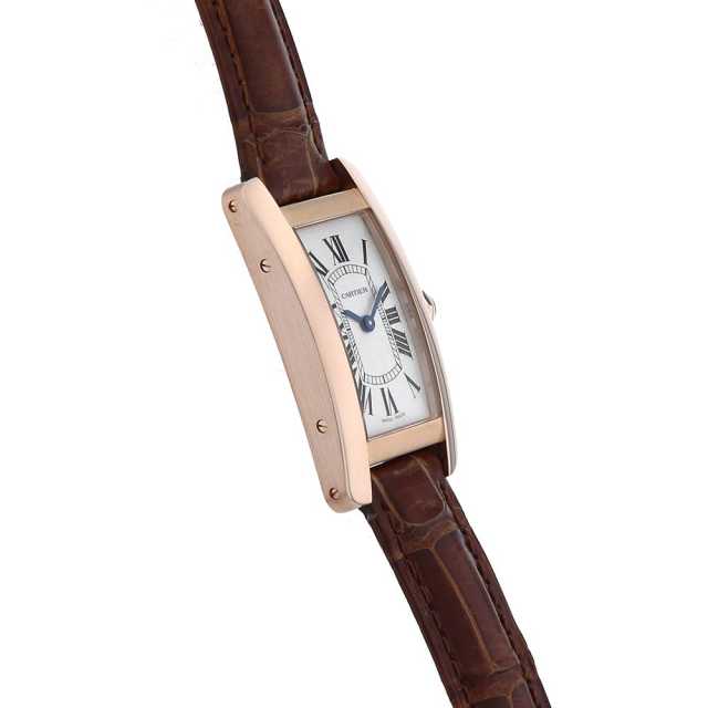 カルティエ タンクアメリカン W2607456 レディース 中古