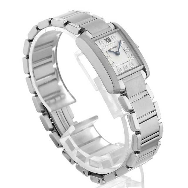 WE110006 シルバー Cartier（カルティエ）タンクフランセーズ SM 11P