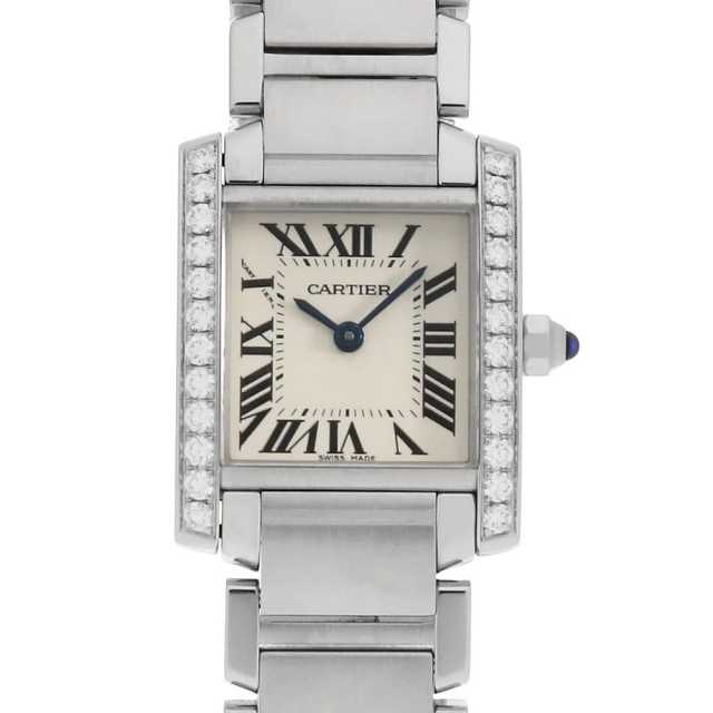 カルティエ タンクフランセーズ W4TA0008 レディース 中古