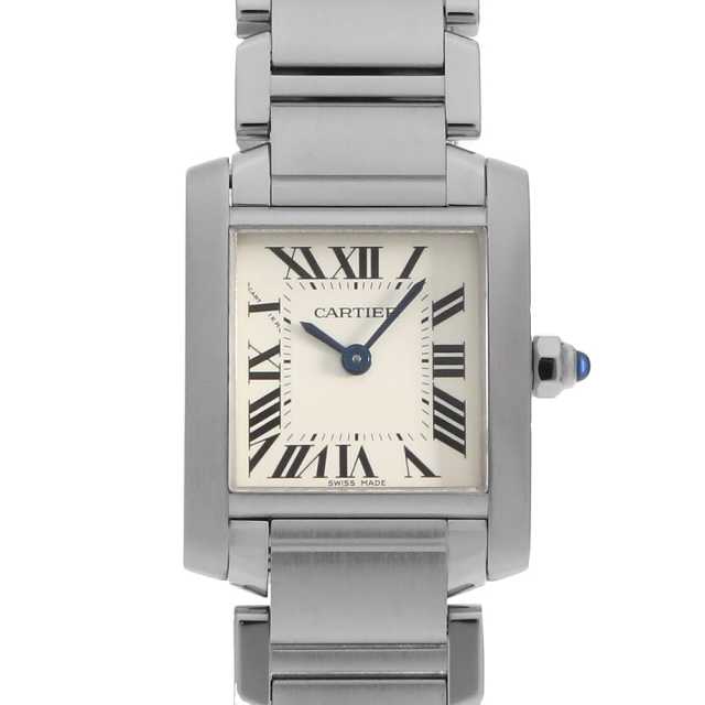 W51008Q3 アイボリー Cartier（カルティエ）タンクフランセーズ SM