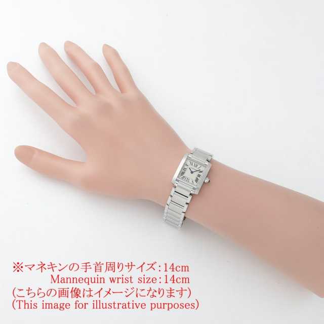 W51008Q3 アイボリー Cartier（カルティエ）タンクフランセーズ SM