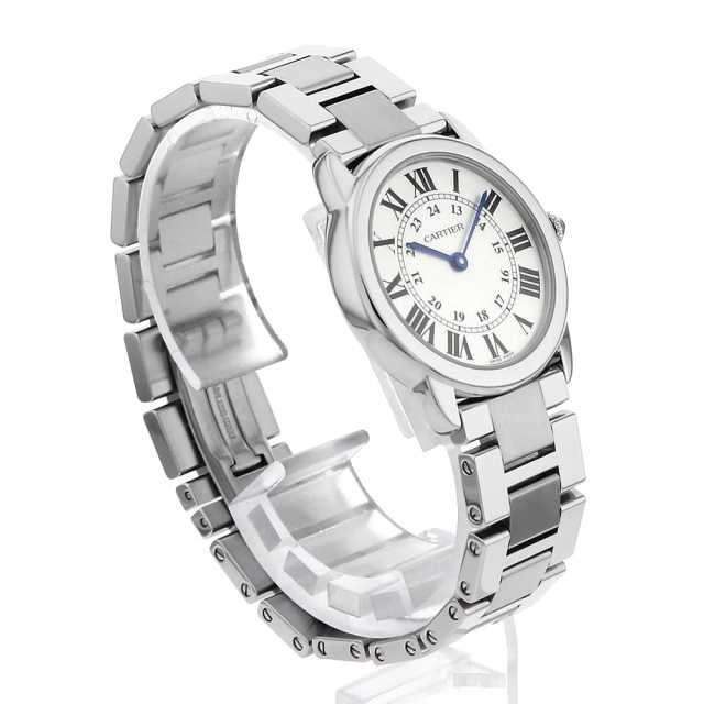 カルティエ ロンドソロSM W6701004 レディース 腕時計 W6701004 シルバー Cartier（カルティエ）ロンドソロ ドゥカルティエ