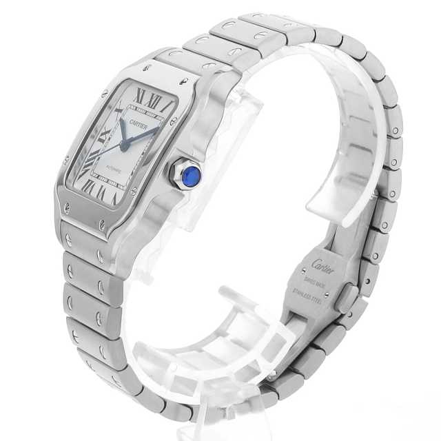 WSSA0029 シルバー Cartier（カルティエ）サントス ドゥ カルティエ MM