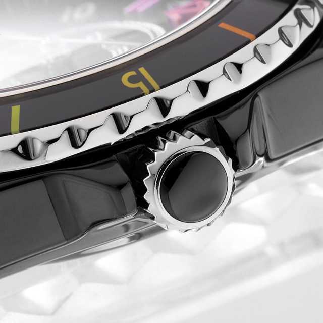 H7121 ブラック CHANEL（シャネル）J12 エレクトロ 33mm 世界限定1225  