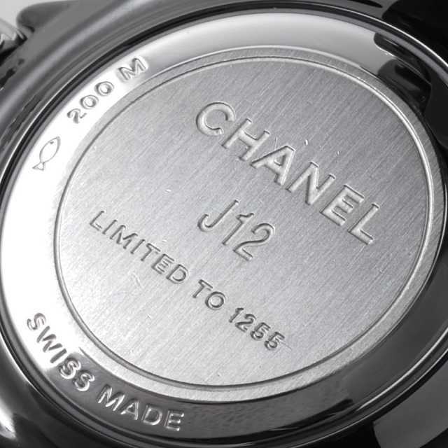 H7121 ブラック CHANEL（シャネル）J12 エレクトロ 33mm 世界限定1225  