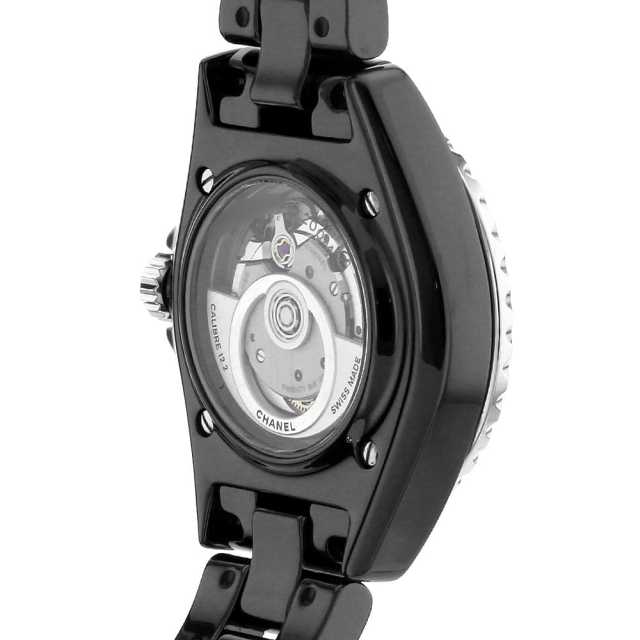 シャネル CHANEL J12 キャリバー 12.2 腕時計 時計 セラミック レディース ブラック系 H5696 【中古】 CHANEL - シャネル CHANEL J12 キャリバー 12.2 腕時計 時計