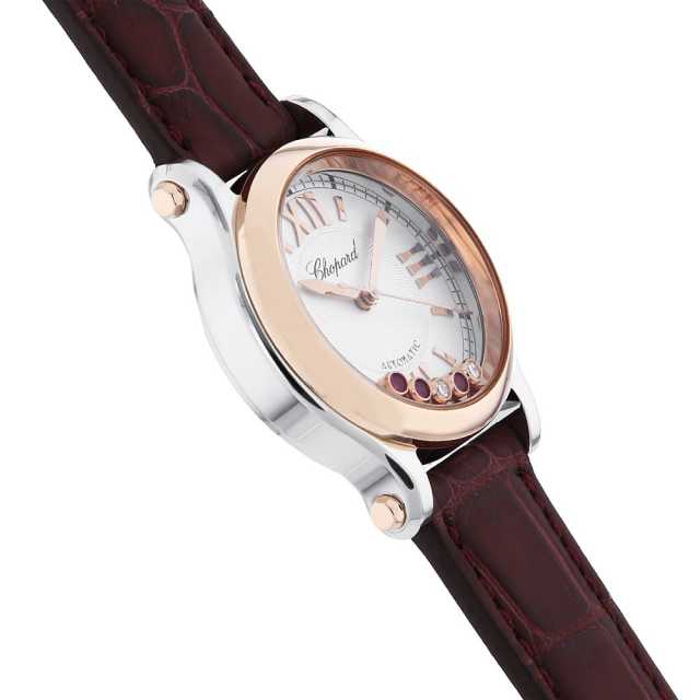 ショパール ハッピースポーツ 278573-6026 レディース 中古 腕時計 278573-6026 シルバー Chopard（ショパール）ハッピースポーツ 中古
