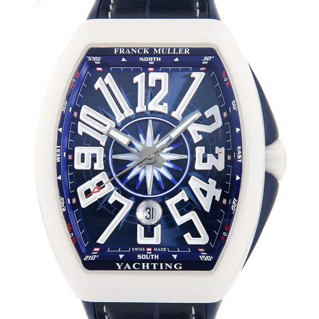 フランクミュラー ヴァンガード V45 SCDT CRBCBL YACHTING メンズ 中古