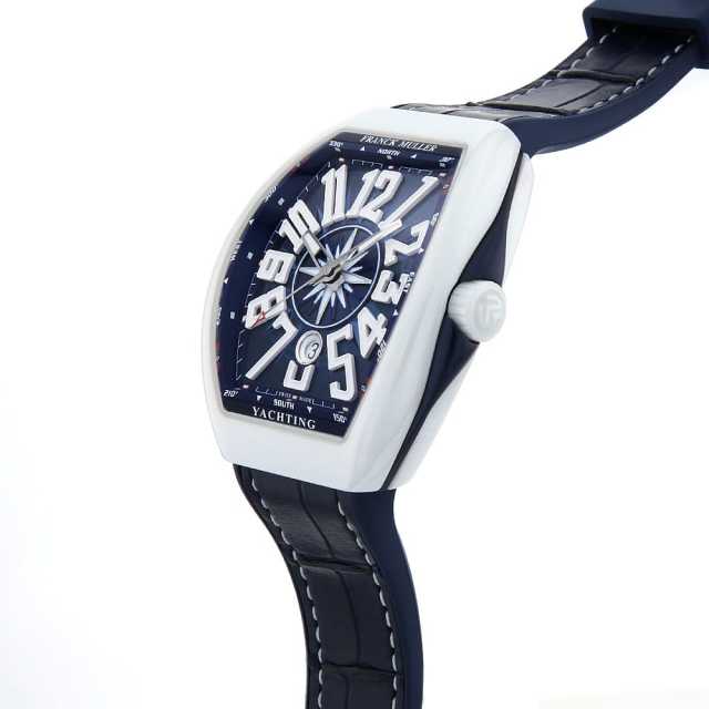 フランクミュラー ヴァンガード V45 SCDT CRBCBL YACHTING メンズ 中古