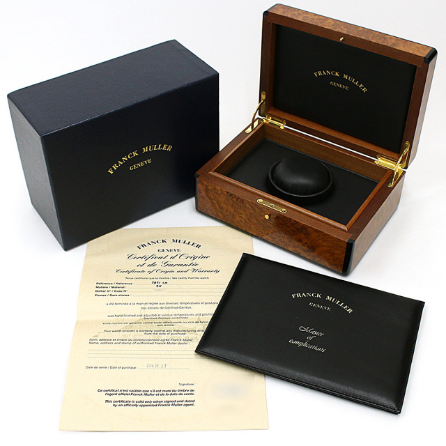 フランクミュラー クレイジーアワーズ 7851CH PG メンズ 中古